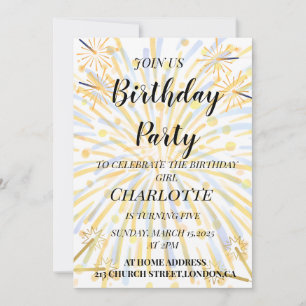 Elegant Happy Birthday Card