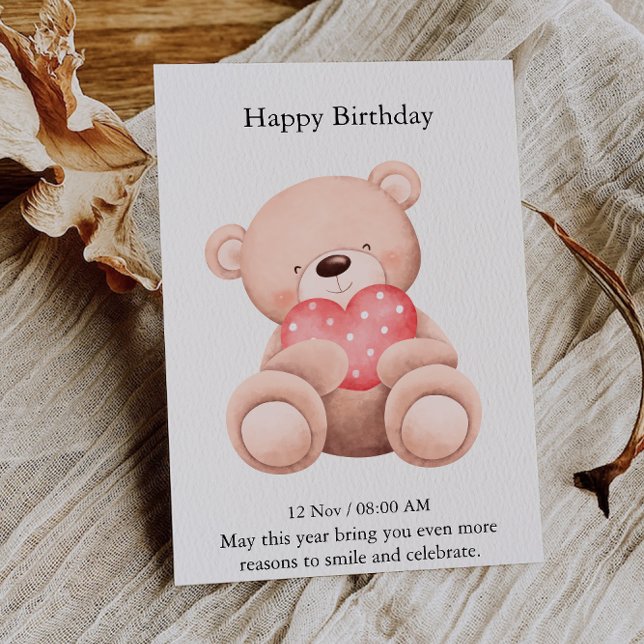 Elegant Happy Birthday Card (Elegant Happy Birthday Card)