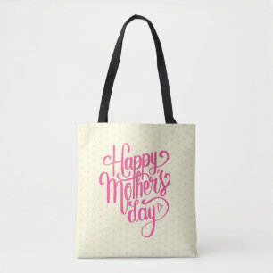 Elegant Happy Mother's Day   Tote Bag