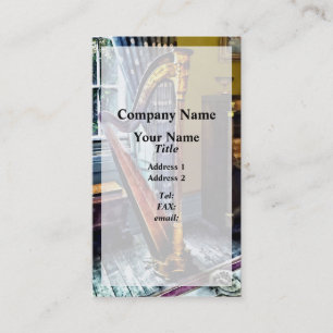 Elegant Harp Business Card