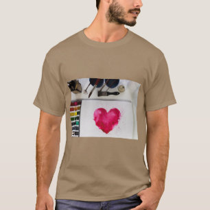 Elegant Heart Love Symbol T-Shirt
