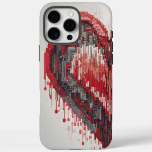 Elegant Heart – Perfect Blend of Love and Protect iPhone 16 Pro Max Case