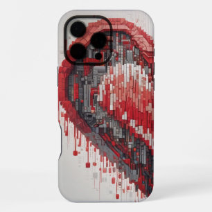 Elegant Heart – Perfect Blend of Love and Protect iPhone 16 Pro Max Case