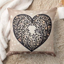 Elegant Heart Silhouette