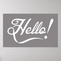 Elegant Hello