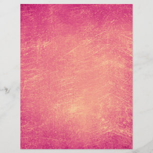 Elegant Hibiscus Raspberry Rose Scratches Texture