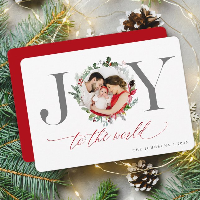 Elegant Holiday Christmas Photo Card (Creator Uploaded)