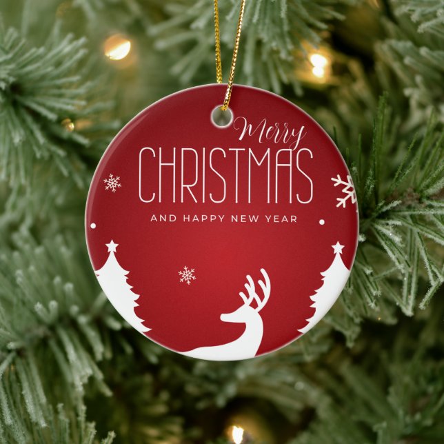 Elegant Holiday Ornament (Tree)