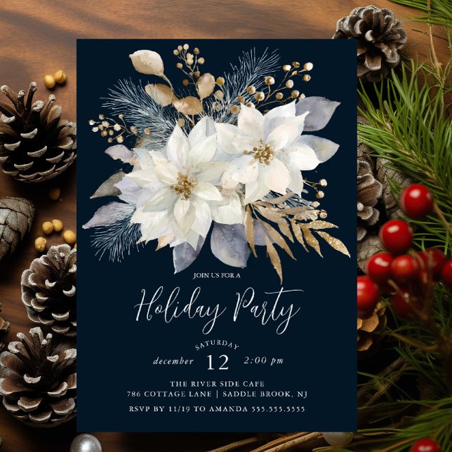Elegant Holiday Party Invitation (Creator Uploaded)