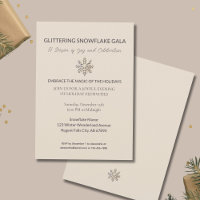 Elegant Holiday Party Invitation