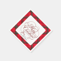 Elegant Holly Merry Christmas 