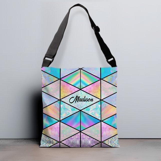 Elegant holographic colourful crossbody bag (Creator Uploaded)