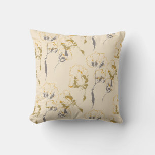 Elegant Home decor Doodle floral Art Cushion