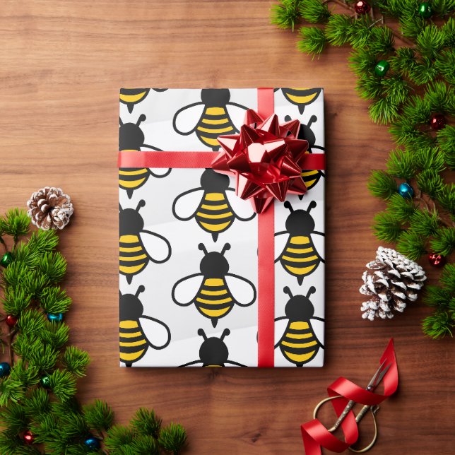 Elegant Honey Business Wrapping Paper (Holiday Gift)