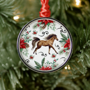 Elegant Horse Christmas Ornament Keepsake