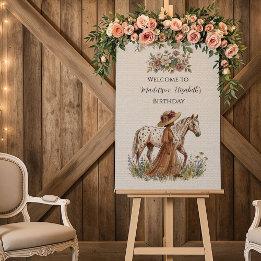 Elegant Horse Lover Birthday
