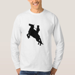 Elegant  Horse Riding Western Cowboy  T-Shirt