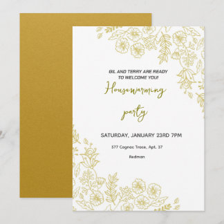 Elegant Housewarming Party Invitation