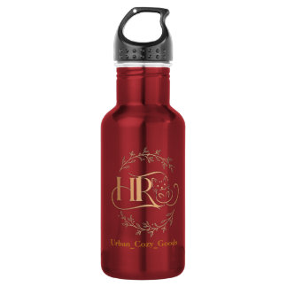 Elegant HR Monogram Stainless steel bottle