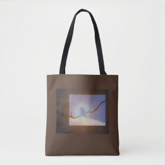 Elegant Hummingbird Modern Simple Tote Bag