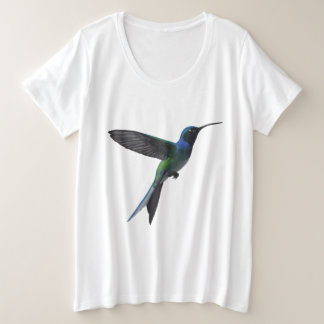 Elegant Hummingbird Plus Size T-Shirt