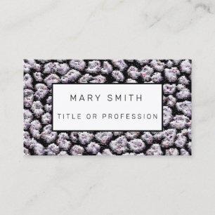 Elegant Hybrid Floral-Animal Business Card