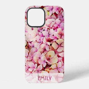 Elegant Hydrangas Personalised iPhone 12 Case