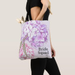 Elegant Hydrangea Flower Wedding Personalised Tote Bag<br><div class="desc">An elegant gift for the newlyweds.</div>