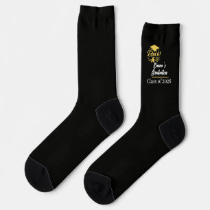 ELegant I did it Success Graduation Party Socks