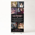 Elegant In Loving Memory Photo Collage Memorial