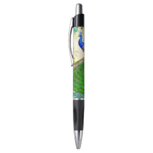 Elegant Indian Blue Peacock Pen