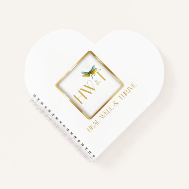 Elegant & Inspirational  Notebook (Front)