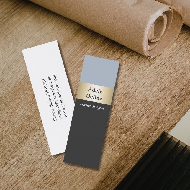 Elegant Interior Designer Business Card Template (Creator Uploaded)