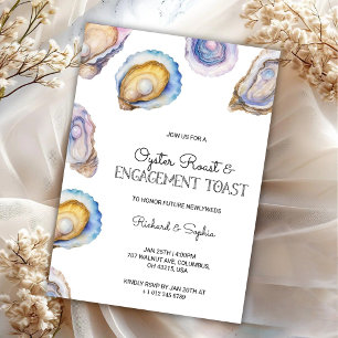 Elegant invitation card of engagement party