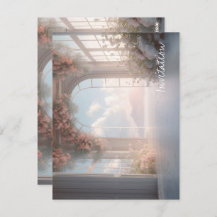 Elegant Invitation Postcard