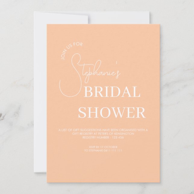 Elegant Invitations & Event Stationery | Weddings, (Front)