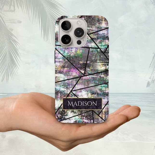 Elegant iridescent girly glitter Case-Mate iPhone case (Creator Uploaded)