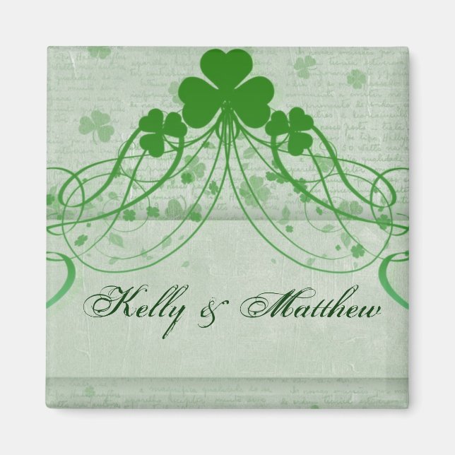 Elegant Irish - Customised Magnet (Front)