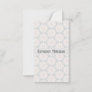 Elegant Islamic Art Design Card