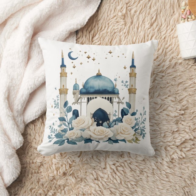 Elegant Islamic Mosque Cushion Design (Blanket)