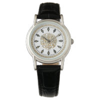 Elegant Islamic Watch with Muslim Shahada