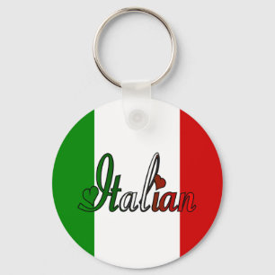 Elegant italian key ring