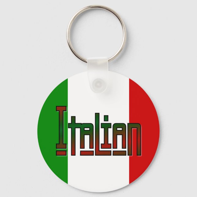 Elegant italian key ring (Front)