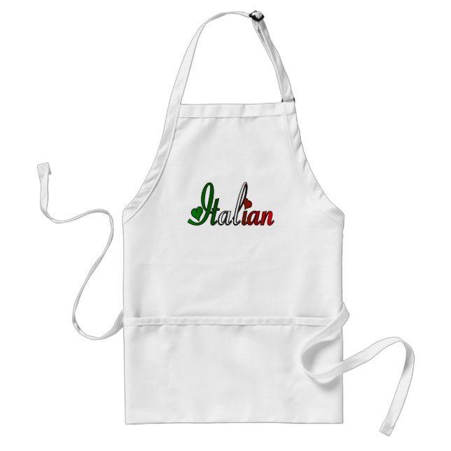 Elegant Italian Standard Apron (Front)