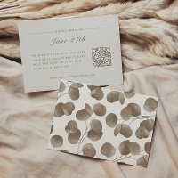 Elegant Ivory & Ash Fall Botanical Wedding