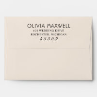 Elegant Ivory Calligraphy Wedding