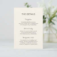Elegant Ivory Modern Wedding