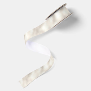 Elegant Ivory White Wedding Satin Ribbon