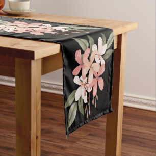 Elegant Japanese Cherry flower  Short Table Runner
