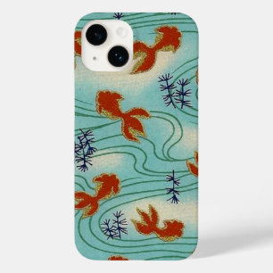 Elegant Japanese Washi Origami Koi Goldfish Case-Mate iPhone 14 Case